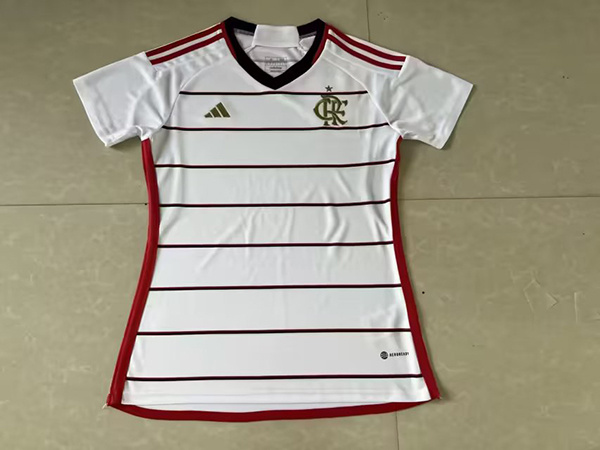 AAA Quality Flamengo Woman 23/24 Away White Soccer Jersey